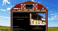 Desktop Screenshot of agriturismoalcascinello.com